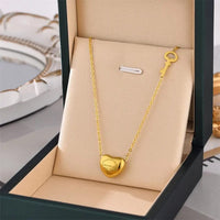 Gold-Plated Locket (key to my heart)