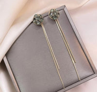 Copper stud earring
