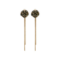 Copper stud earring