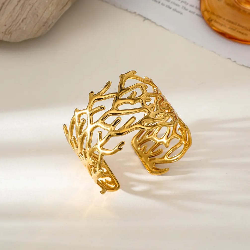 Gold Cuff Bracelet