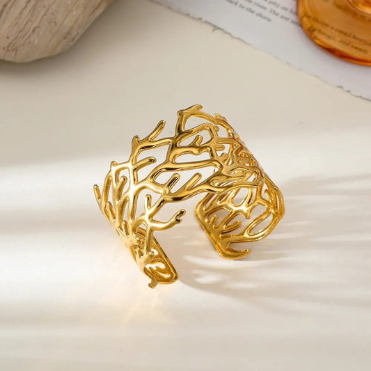 Gold Cuff Bracelet