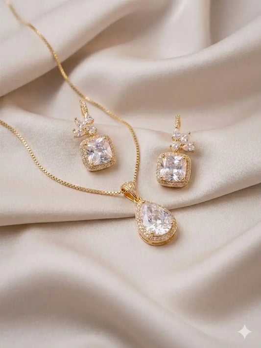 Aura Gold-Plated Elegance Set