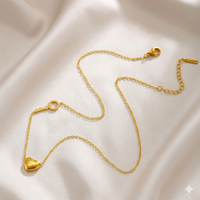 Gold-Plated Locket (key to my heart)