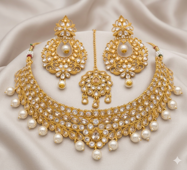 Zarcon Gold Necklace Set