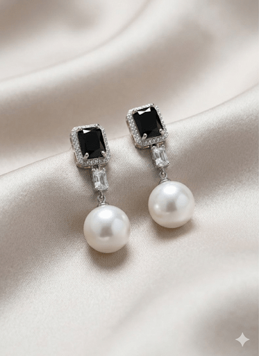 Antique Jhumka silver & gold - Milaaf Jewellers