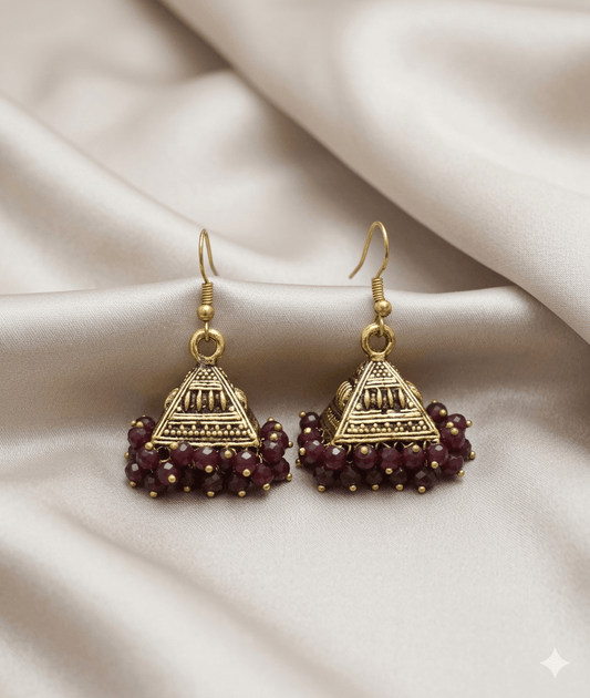 Atique jhumki - Milaaf Jewellers