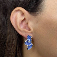 Elegant Flower Earrings - Milaaf Jewellers
