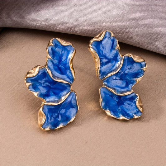 Elegant Flower Earrings - Milaaf Jewellers