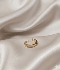 Gold & Silver Nose Ring - Milaaf Jewellers