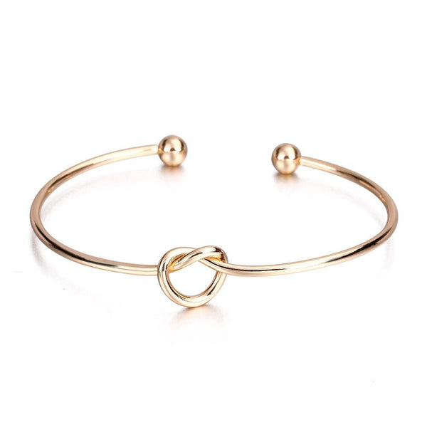 Gold - toned open - cuff bracelet - Milaaf Jewellers