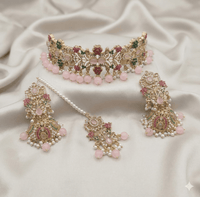 Polki Bridel Jewellery Set - Milaaf Jewellers